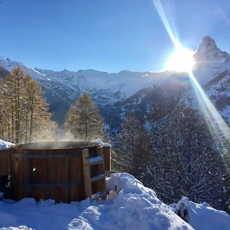 シャレー Bergheim - Ski-in/ski-out ツェルマット